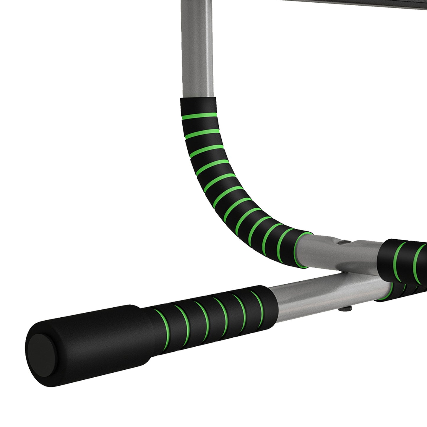 Pull-Up Bar for Doorway, Home Fitness Door Horizontal Bar Push up Bar for Indoor Gym Upper Body Workout in Green by HOMCOM