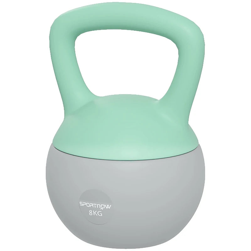 8KG Kettlebell, Soft Kettle Bell with Non-Slip Handle for Home Gym Weight Lifting and Strength Training | SPORTNOW